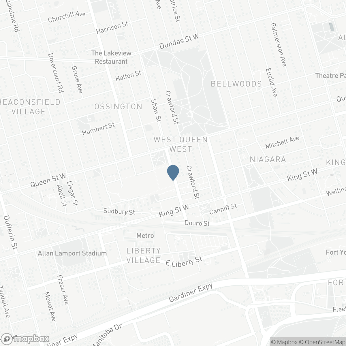 57 SHAW STREET, Toronto, Ontario M6J 2W3